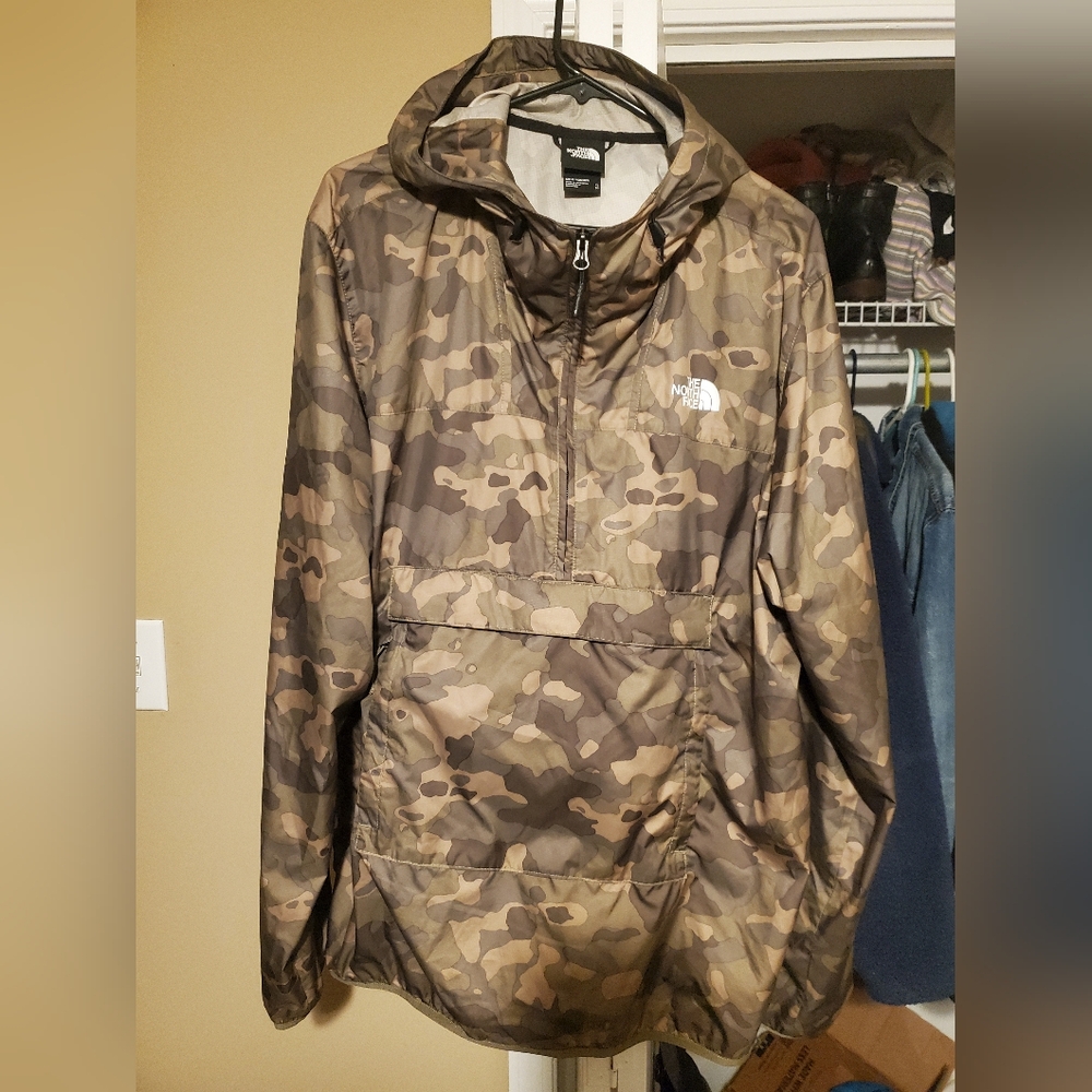 The North Face Camouflage Anorak jacket XL